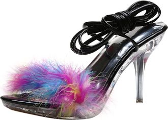 Generic Womens Low Wedge Sandals Plus Size Fashion Plush Strap Ladies High Color Heels Summer Women Womens Midnight Comfort Wide Fit Walking White For Slingba