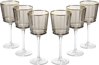 Barski Set Of 6 Water Goblets