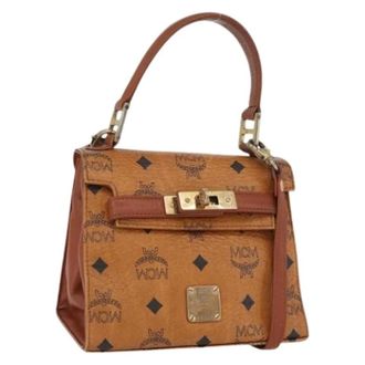 MCM Hand Bag Pre-owned - - Pre-owned - Donna - Marrone - ONE SIZE