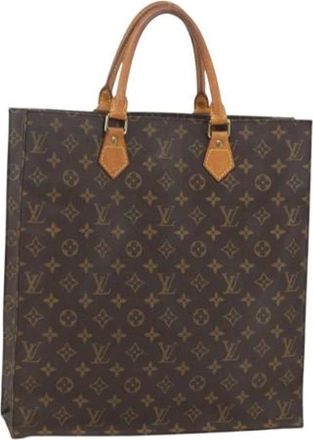 Louis Vuitton Pre-owned Tote Bags, female, Brown, Size: ONE SIZE Pre-owned Vintage Canvas Tote Bag