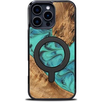 OEM Funda Bewood Unique Para Iphone 16 Pro Max - Turquesa Con Magsafe