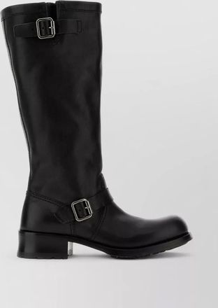 Prada leather boots