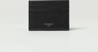 Dolce & Gabbana Portacarte in pelle di vitello Dolce & Gabbana