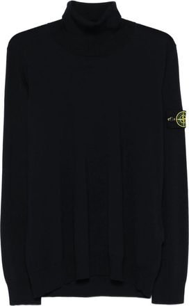 Stone Island Crew-neck Logo-patch Sweater