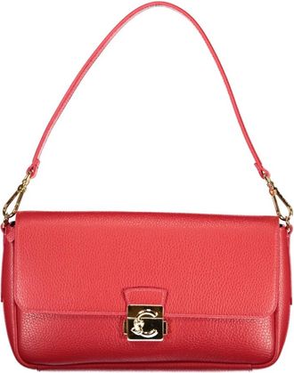 Coccinelle C-Me Lock Grote Schoudertas - Dames - Schoudertassen - Rood - ONE Size - Leer - Tassen