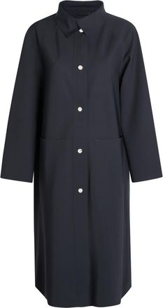 Herno High-neck Stretch-polyamide Coat - Blue - 48 (UK16 / XL)