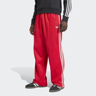 adidas Sporthose ADIDAS ORIGINALS BAGGY, Damen, Gr. XXL, N-Gr, better scarlet, normal, gr., Obermaterial: 52% Baumwolle, 48% Polyester, Hosen Sporthose