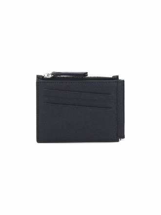 Maison Margiela Womens Wallets Black Bovine Leather