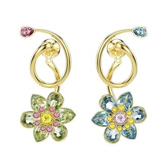 Swarovski Accessoires, Dames, Veelkleurig, ONE Size, Idyllia Oorhangers
