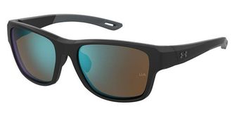 Under Armour UA 0009/F/S Asian Fit 0VK/W1 Mens Sunglasses Black Size 58