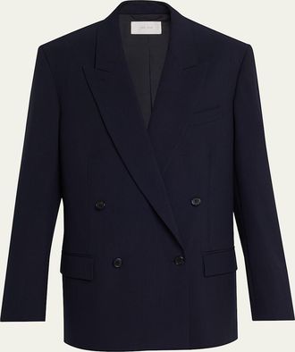 The Row Paden Double-Breasted Oversized Jacket