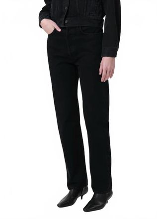 A Gold E 90s Pinch Waist High-Rise Jeans In Crushed