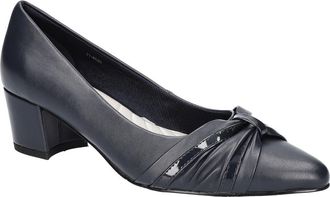 Easy Street Millie Ruched Pump in Navy at Nordstrom Rack, Size 8.5