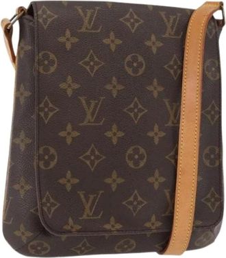 Louis Vuitton Pre-owned Cross Body Bags, female, Brown, Size: ONE SIZE Pre-owned Monogram Canvas Shoulder Bag