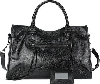 Tiffany & Fred Tiffany And Fred Paris Distressed Leather Satchel