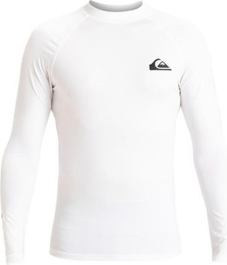 Quiksilver Everyday UPF 50 L/S Lycra f&uuml;r Herren | wei&szlig;