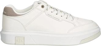 A|X Armani Exchange Sneakers - Heren - Sneakers - Wit - 46 EU - Leer - Schoenen