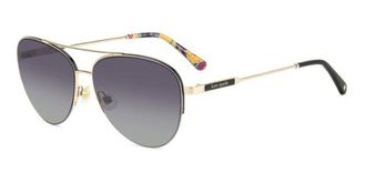 Kate Spade New York Janece/G/S Asian Fit Polarized RHL/WJ Womens Sunglasses Gold Size 58
