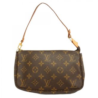 Louis Vuitton Brown Pouch (Pre-Owned)