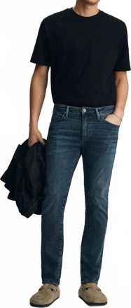 Mavi Jake Slim Leg Jeans In Dark Used Organic Vintage