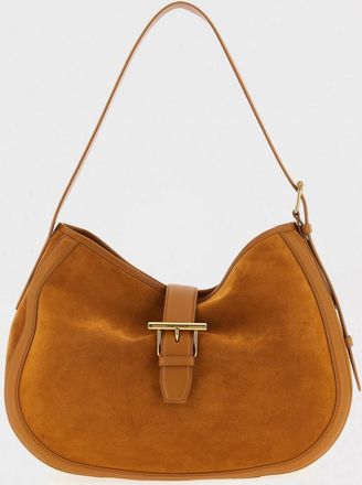 Alexander McQueen Borsa T-Bar McQueen in camoscio