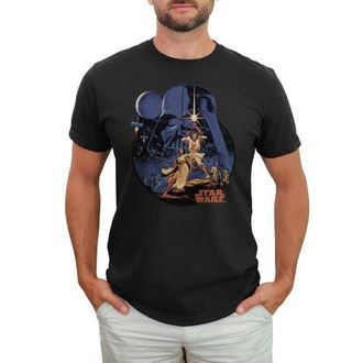Star Wars Mens Star Wars Vintage Art Graphic T-Shirt in Black at Nordstrom, Size Xxx-Large