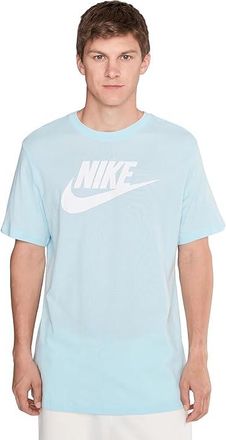 Nike Sportswear Icon Futura T-Shirts Mens T Shirt Glacier Blue : 2XL, Cotton