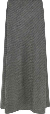 Alberta Ferretti Bell chevron skirt