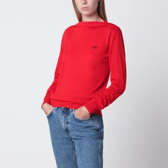 Loewe Light merino wool sweater in red