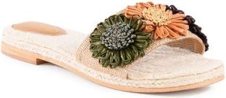 Seychelles Botanical Gardens Slide Sandal in Spice Flowers at Nordstrom, Size 8.5