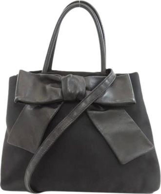 Prada Borsa Vintage Pre-owned in Nylon - - Pre-owned - Donna - Nero - ONE SIZE