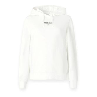 Tommy Jeans Felpa - female - Tommy Jeans - Hoodies - White - 2XS - Sweatshirts & Hoodies