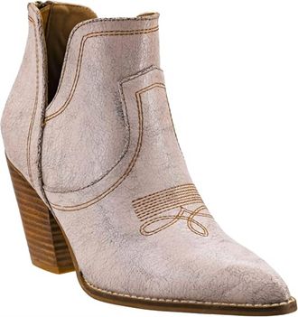 Corkys Footwear Womens Smoke Show Boots In Cream Crackle