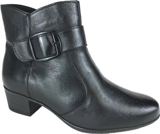 Solidus Schoenen Boot - Dames - Laarzen met Hak - Zwart - 41 EU - Schoenen