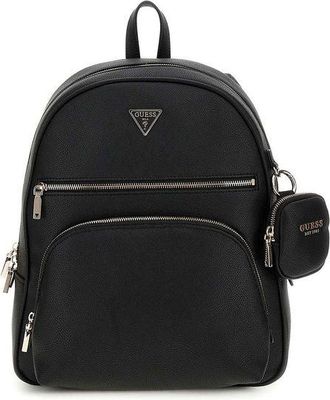 Guess Womens Backpack Black Polyurethane