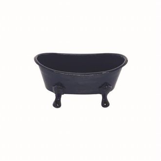 Foreside Home And Garden Enamel Bathtub Soap Dish in Blue at Nordstrom