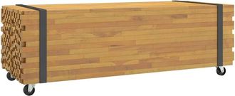 vidaXL Vidaxl - Mesa de centro madera maciza de teca 110x45x35 cm