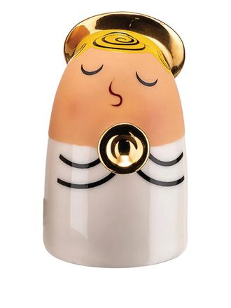 Alessi Angels Band musical-instrument figurines (set of two) - unisex - Porcelain - One Size - White