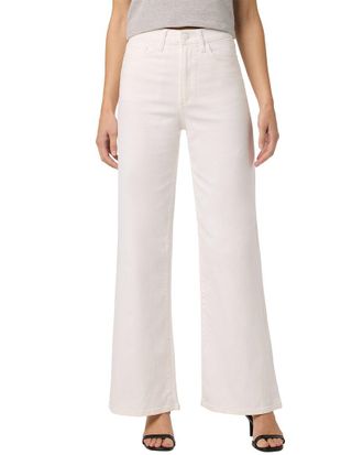 Joe's Full Length White Wide Leg Jean