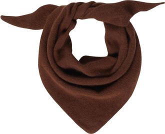 Le Bonnet Bandana - Dames - Wintersjaals - Bruin - ONE Size - Wol - Accessoires