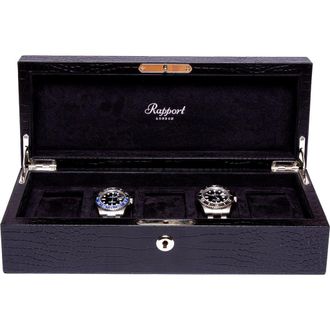 Rapport London BROMPTON FIVE WATCH BOX in Black at Nordstrom