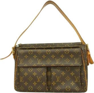 Louis Vuitton Pre-owned Vintage Schoudertas - Dames - Pre-owned - Bruin - Maat: ONE Size