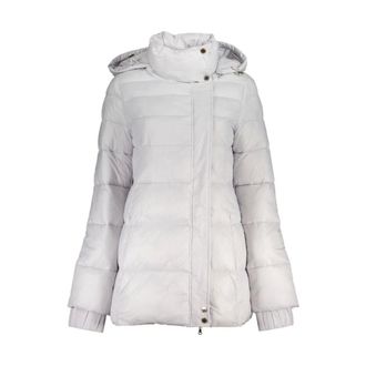 Patrizia Pepe Chaqueta Acolchada con Capucha - Jackets - Mujer - Blanco - S