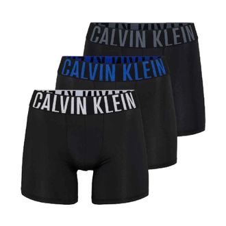 Calvin Klein Underpants, male, Multicolor, L, Cotton Stretch 3-Pack Boxer Brief