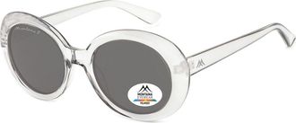 Montana Eyewear MP70 Polarized MP70B Mens Sunglasses Clear Size 54