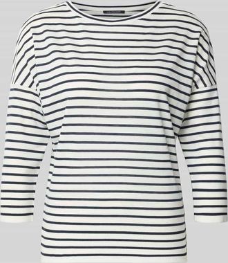 Luisa Cerano Luisa Cerano Longsleeve aus Lyocell-Baumwoll-Mix mit 3/4-Arm in Offwhite, Gr&ouml;&szlig;e 34