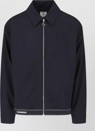 Casablanca wool single-breasted coat