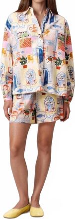 FRNCH Topaze Waters Edge Shirt In Multi