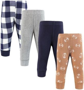 Hudson Baby Insulated Slim-Leg Pants 4-Piece Warmth Bundle in Football at Nordstrom, Size 2T