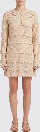 Semicouture Abito in maglia di cotone
